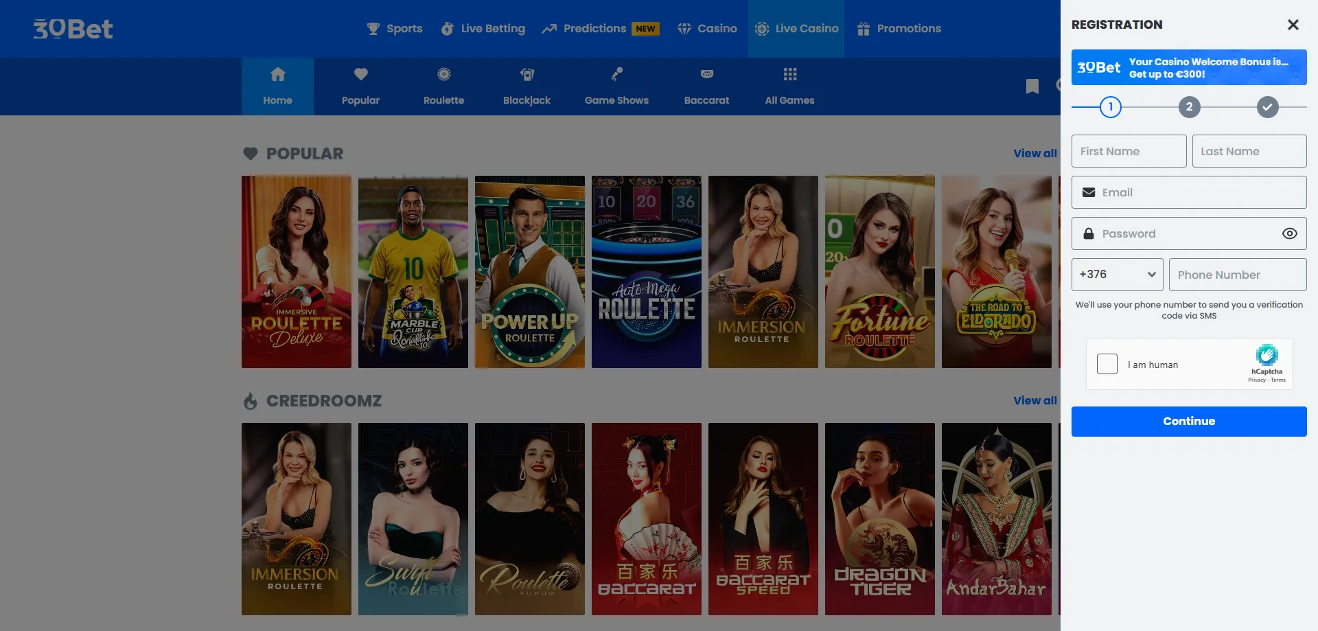 Solução de problemas no cadastro e login do 30bet Casino